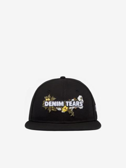 DENIM TEARS x New Era logo-embroidery adjustable cap