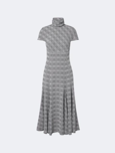 EMILIA WICKSTEAD Thea Prince of Wales check midi dress