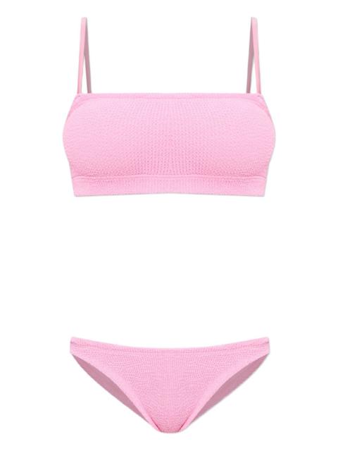 Hunza G Gigi crinkle underband bikini
