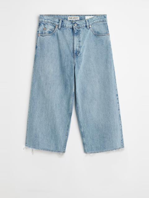 Capri Cut Rider Wash Denim