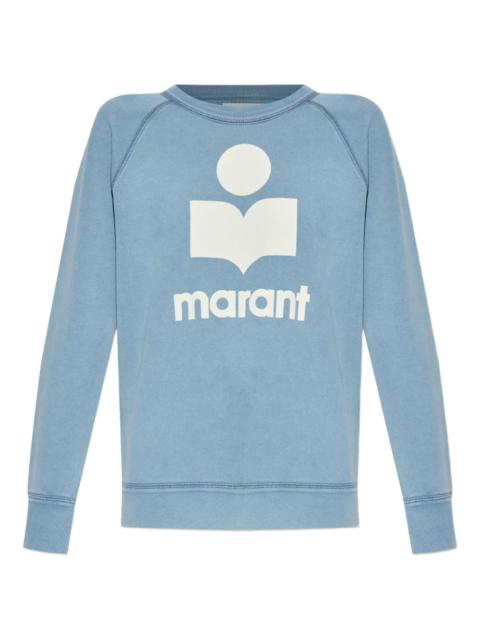 Isabel Marant Étoile logo-print cotton sweatshirt