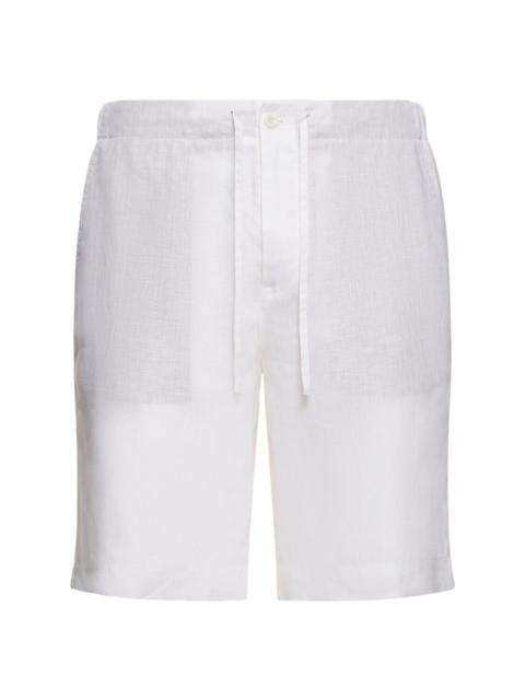 Arizona linen Bermuda shorts