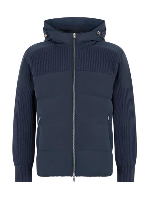 MOOSE KNUCKLES Men's Memory Glenvale Regular-Fit Hooded Jacket - Navy