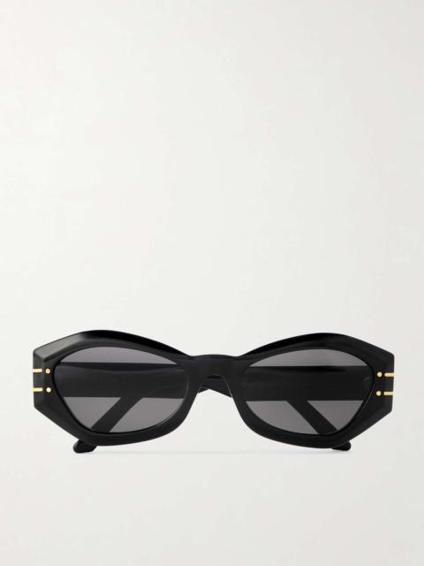 Dior DiorSignature B1U cat-eye acetate sunglasses Black
