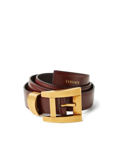 VERSACE leather belt 3 cm