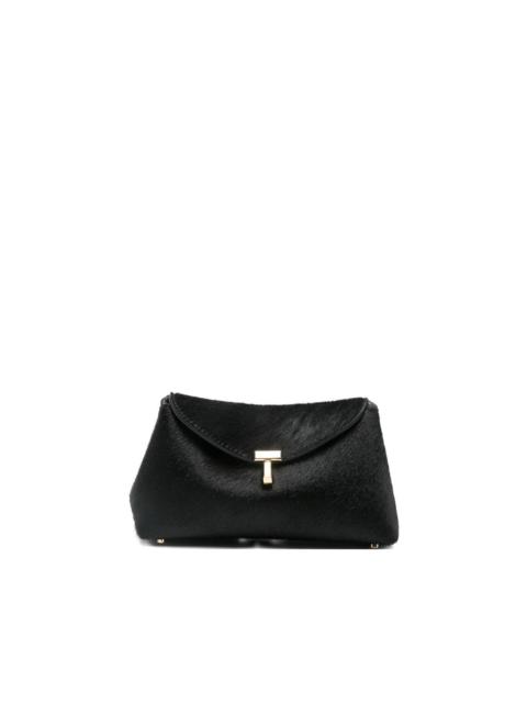 TOTEME pony hair T-lock clutch