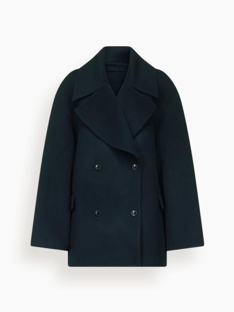Loulou de Saison Neil Double Breasted Jacket in Navy