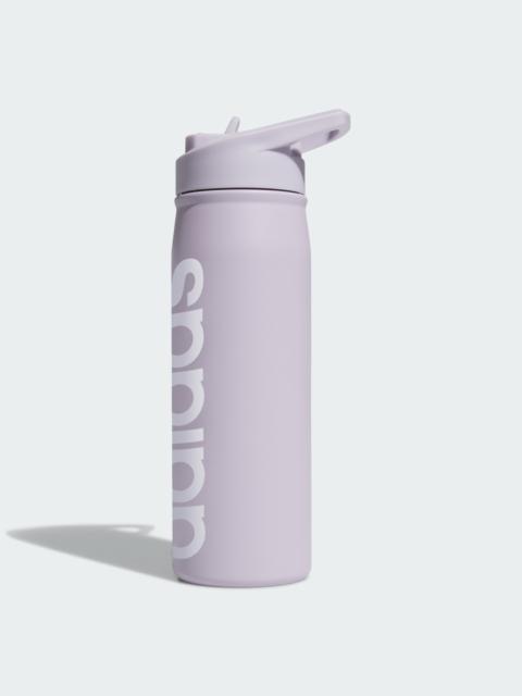 adidas Steel Straw Metal Bottle 600 ML