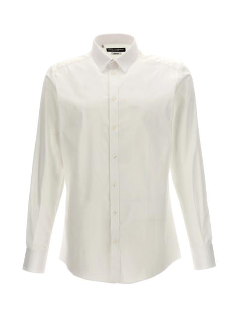 Dolce & Gabbana Logo embroidery shirt