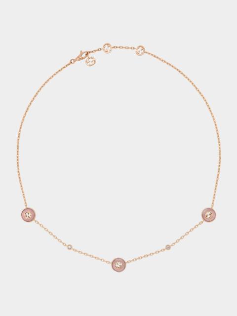 GUCCI Interlocking 18K Chain Necklace
