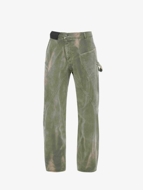 JW Anderson TWISTED WORKWEAR DENIM JEANS