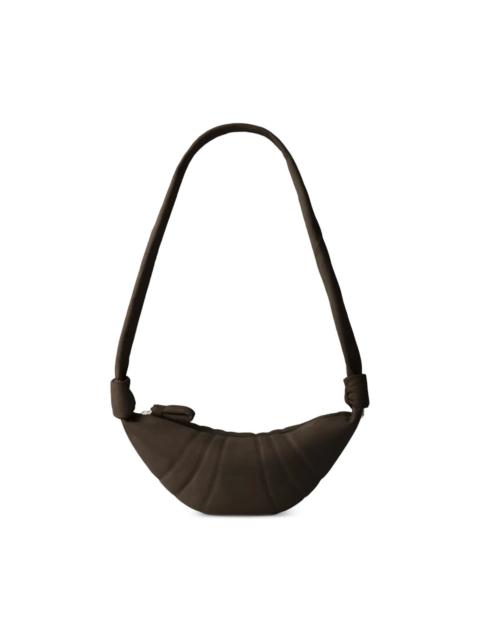 Lemaire SMALL CROISSANT BAG IN ALPACA NUBUCK