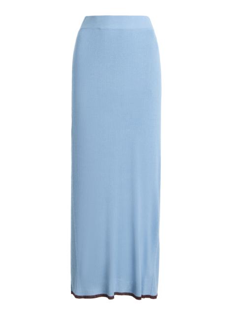 THIRD FORM Bound Knit Midi Skirt