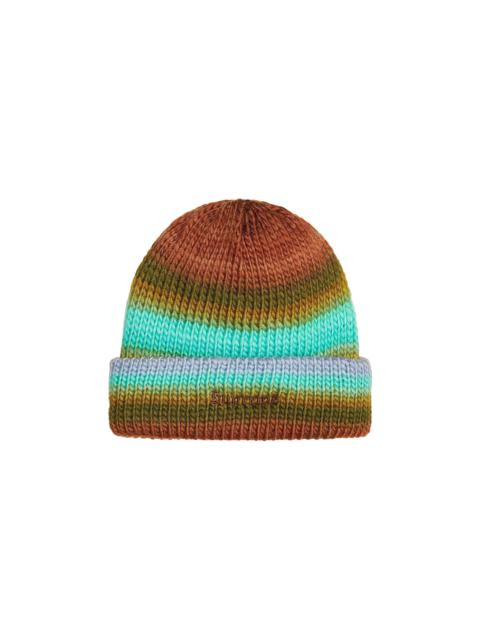 Supreme Ombre Stripe Beanie 'Olive'