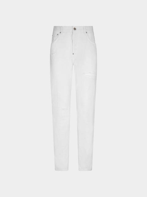 DSQUARED2 DYED RIPPED 642 JEANS