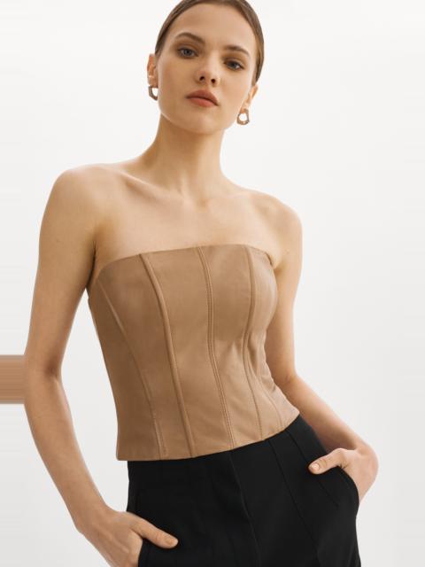 LAMARQUE DAVINA | Leather Bustier