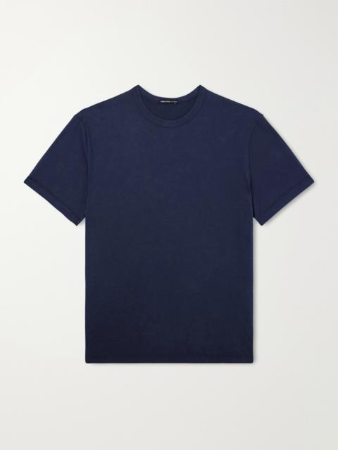 JAMES PERSE Lotus Brushed Cotton-Jersey T-Shirt