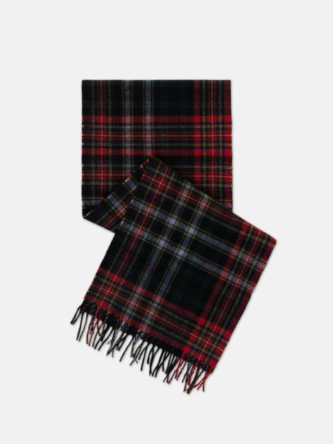 J. PRESS MADE-IN-ENGLAND TARTAN CASHMERE MUFFLER