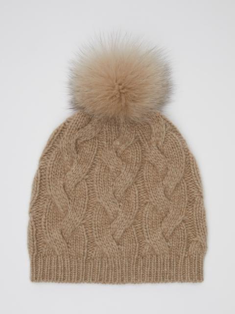 Max Mara ACQUA Cashmere beanie hat