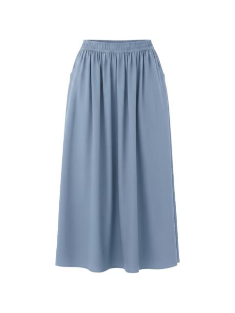 ELEH pleated midi skirt
