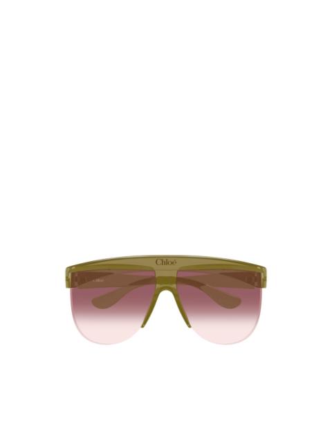 Chloé Explorer geometric-frame sunglasses