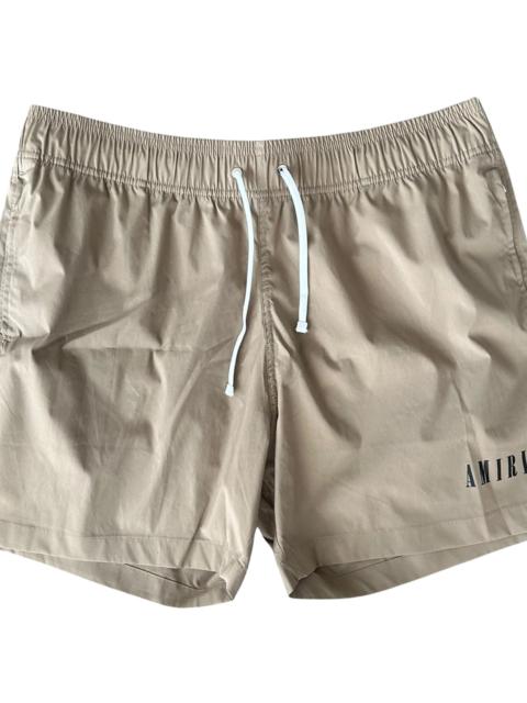 AMIRI Core Logo Swim Shorts "Tan & Black" PS23MSB001 281