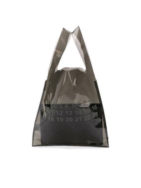 Maison Margiela number print tote bag