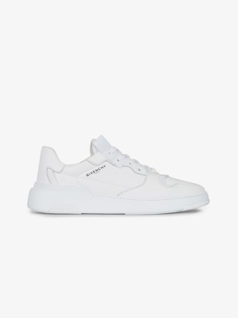Wing low sneakers in leather
