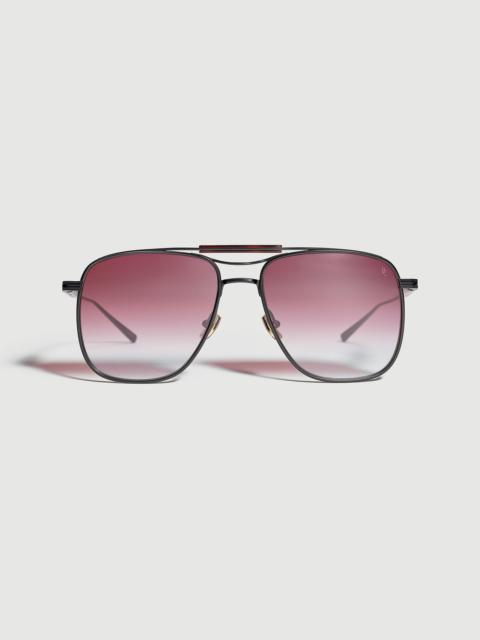 Brunello Cucinelli Square titanium sunglasses