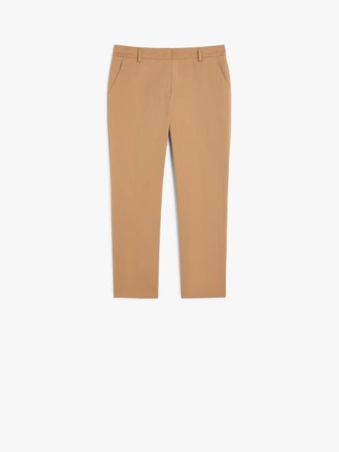 WEEKEND Max Mara CECCO Stretch gabardine trousers