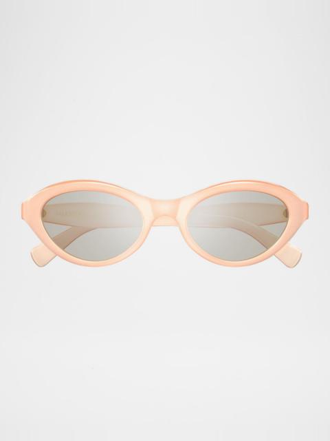 Valentino VLogo 52mm Cat-Eye Sunglasses