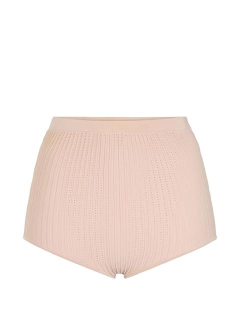 ELISABETTA FRANCHI knitted mini shorts
