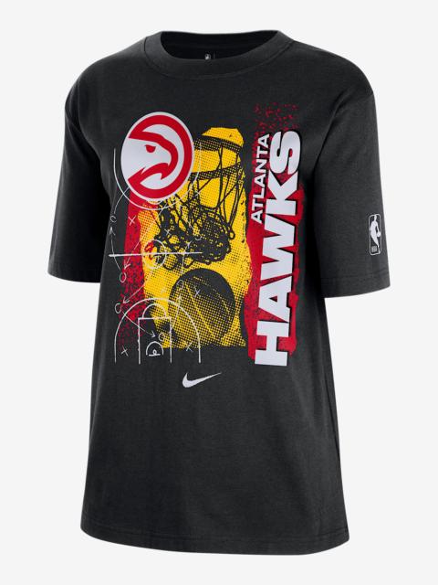 Nike Atlanta Hawks Courtside Women's Nike NBA T-Shirt