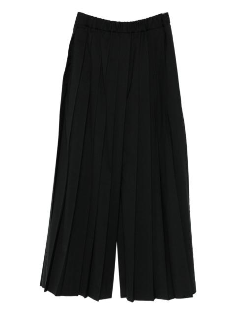 Junya Watanabe pleated wide-leg trousers