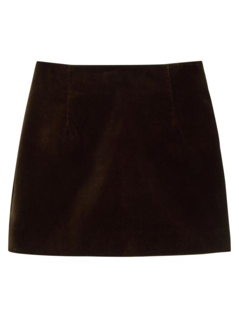 LIBEROWE Liberowe Vera Velvet Mini Skirt