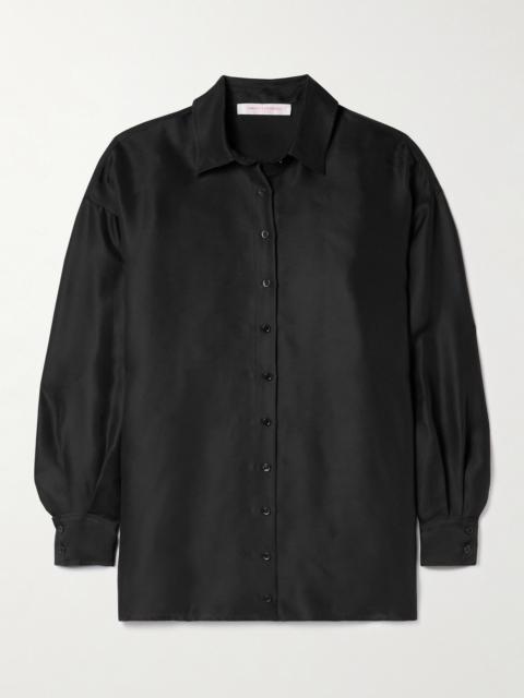 CAROLINA HERRERA Oversized Silk-gazar Shirt