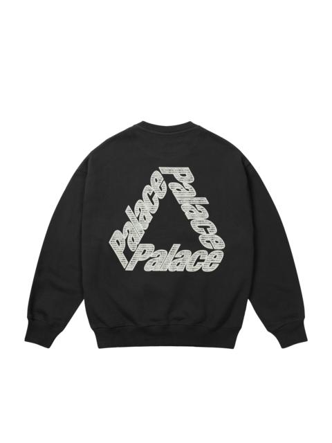 PALACE P3 CHAIN PUFF CREW BLACK