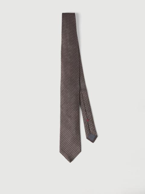 Brunello Cucinelli Textured silk tie