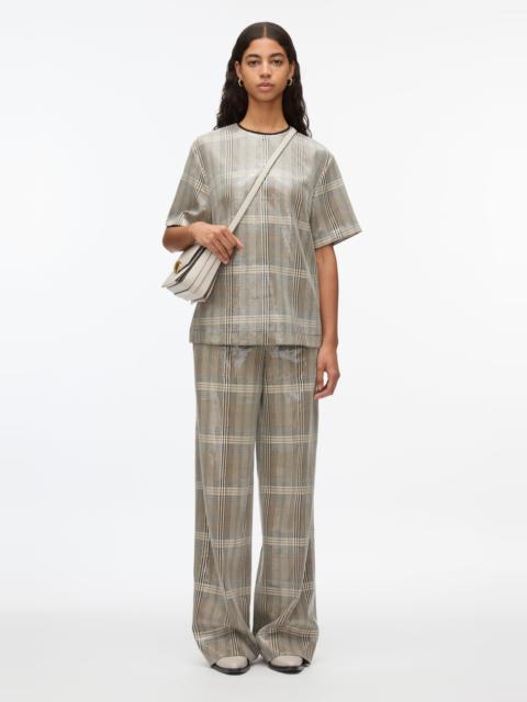 3.1 Phillip Lim Sequin Plaid Tee