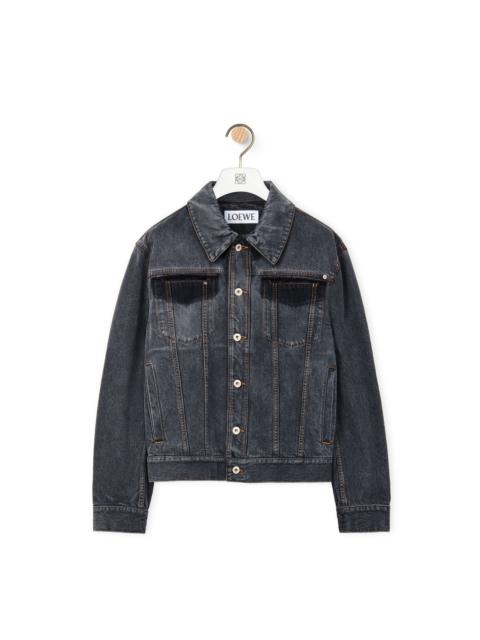 Loewe Jacket in faded denim
