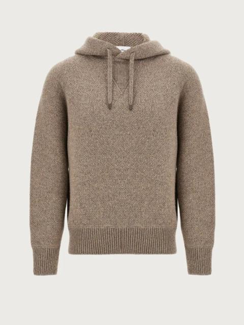 FERRAGAMO CASHMERE HOODIE