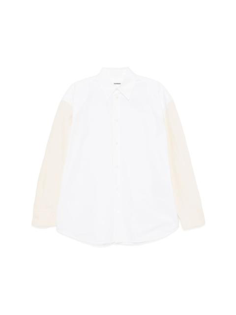 Jil Sander velvet patchwork skirt