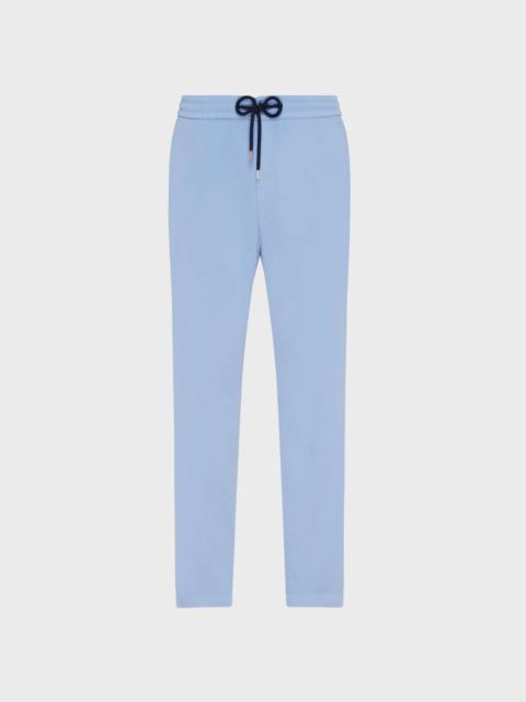 Vilebrequin MEN SATIN COTTON ELASTIC WAIST PANTS SOLID