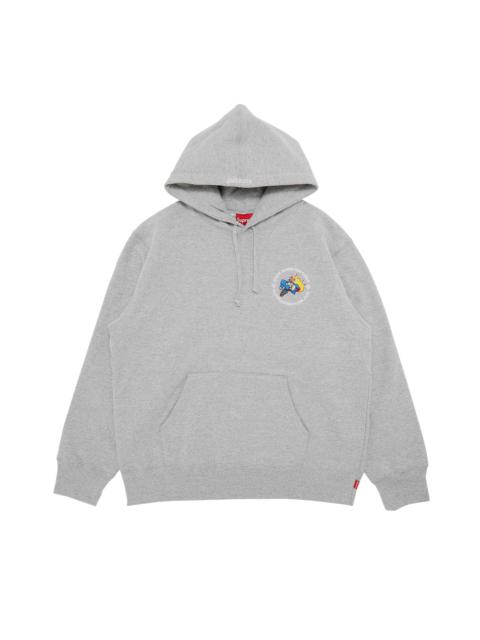 Supreme x Duck Down Records Hooded Sweatshirt 'Heather Grey'