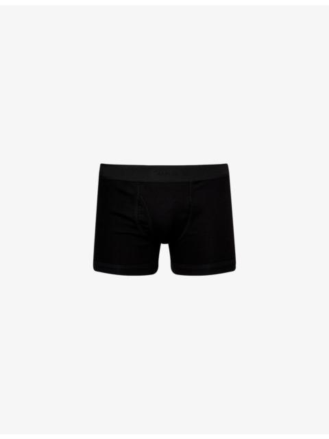 TOM FORD Branded-Waistband Cotton-Jersey Boxer Briefs