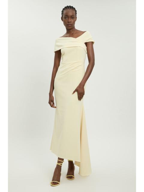 KAREN MILLEN Compact Stretch Viscose Bandeau Maxi Dress