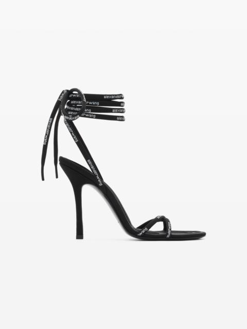 Alexander Wang Helix 105 Strappy High Heel Sandal