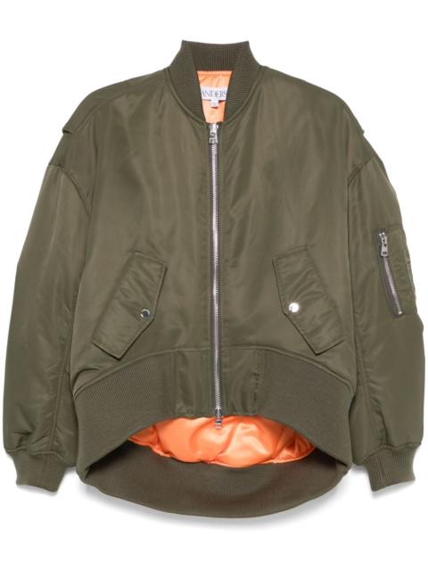 JW Anderson curved-hem bomber jacket
