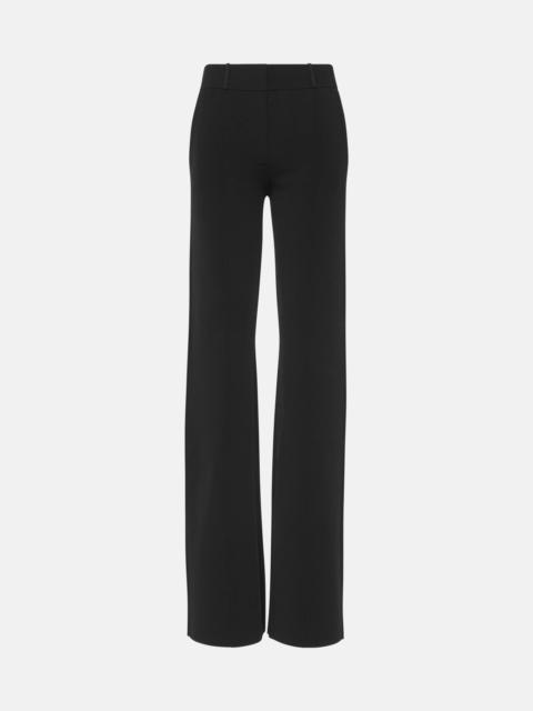 Milano mid-rise straight pants