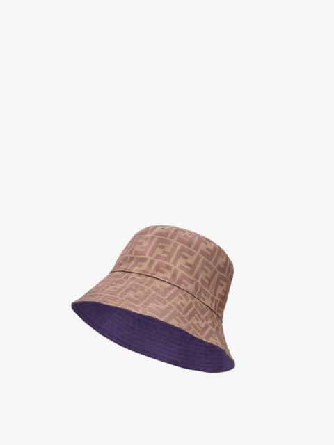FENDI Brown fabric hat
